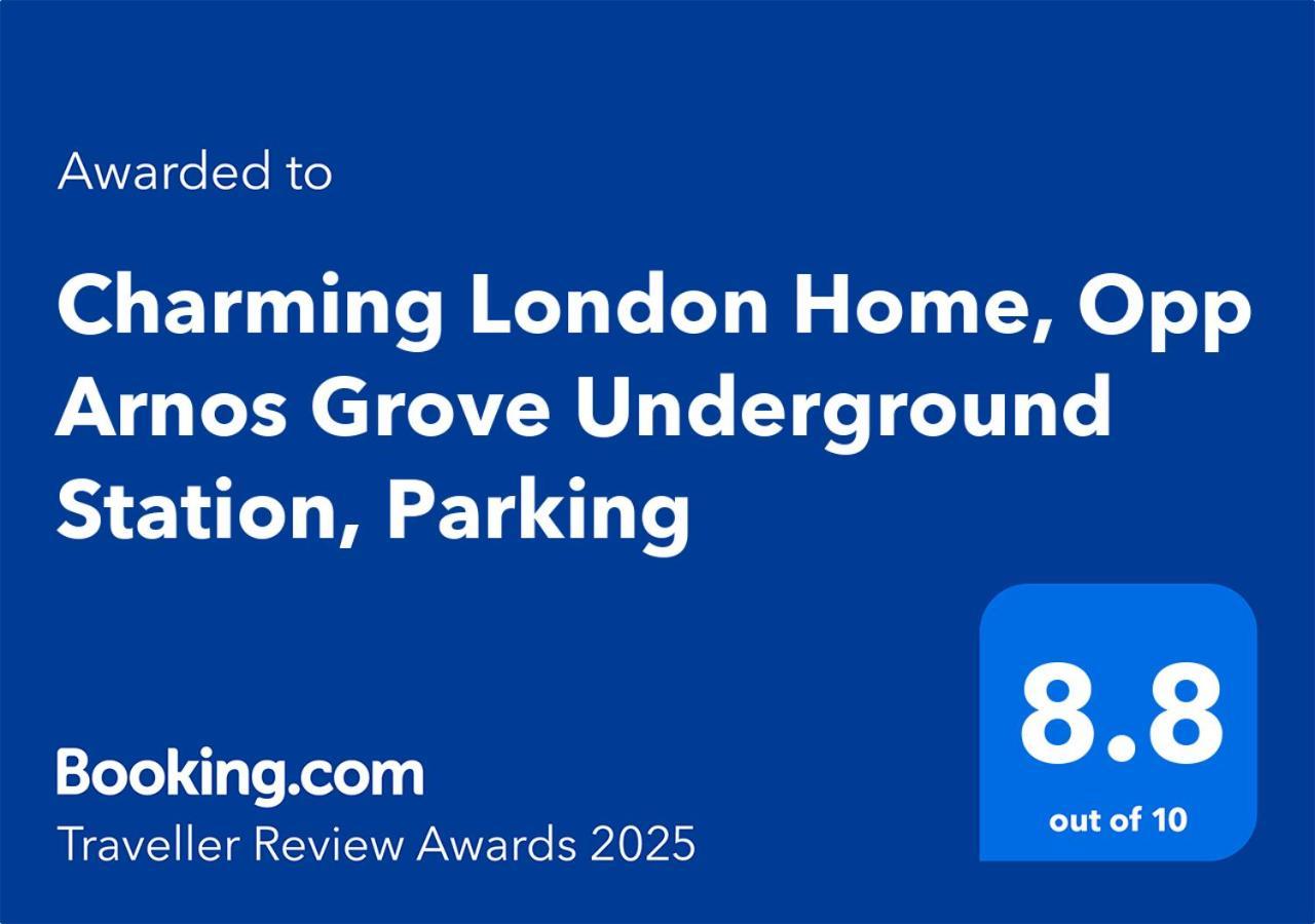 Charming London Home, Opp Arnos Grove Underground Station, Parking New Southgate ภายนอก รูปภาพ